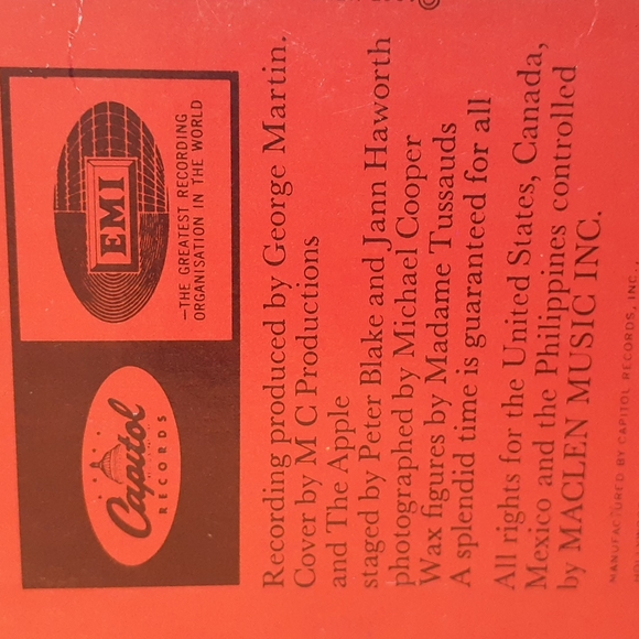 Beatles vinyl record..SGT peppers lonely hearts club band..original 1967 - Picture 16 of 16